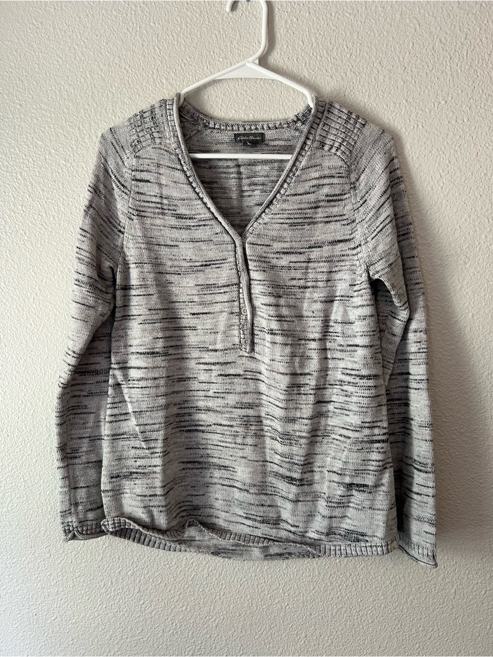 Eddie Bauer Knit Henley Sweater